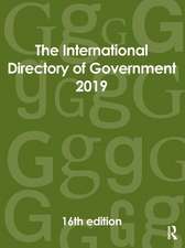 The International Directory of Government 2019