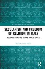 Secularism and Freedom of Religion in Italy