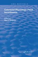 Colorectal Physiology: Fecal Incontinence