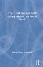 The Great Pronoun Shift: The Big Impact of Little Parts of Speech