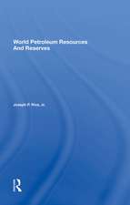 World Petroleum Resources And Reserves