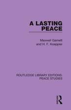 A Lasting Peace