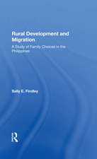 Rural Development And Migration: A Study Of Family Choices In The Philippines