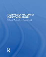 Technology And Soviet Energy Availability