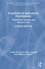 Economics of Agricultural Development: World Food Systems and Resource Use