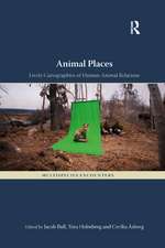 Animal Places: Lively Cartographies of Human-Animal Relations