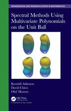 Spectral Methods Using Multivariate Polynomials On The Unit Ball