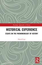 Historical Experience: Essays on the Phenomenology of History