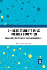 Chinese Students in UK Further Education