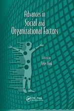 Advances in Social and Organizational Factors