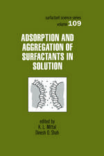 Adsorption and Aggregation of Surfactants in Solution