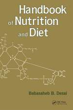 Handbook of Nutrition and Diet