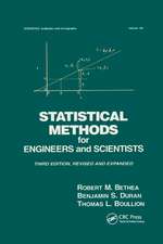 Statistical Methods for Engineers and Scientists