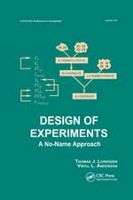 Design of Experiments: A No-Name Approach