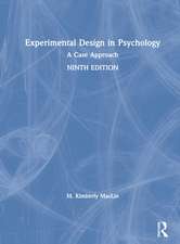 Experimental Design in Psychology: A Case Approach