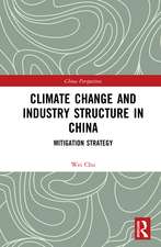 Climate Change and Industry Structure in China: Mitigation Strategy