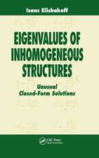 Eigenvalues of Inhomogeneous Structures: Unusual Closed-Form Solutions