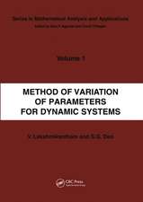 Method of Variation of Parameters for Dynamic Systems