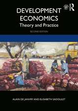 Development Economics: Theory and Practice