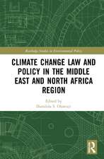 Climate Change Law and Policy in the Middle East and North Africa Region