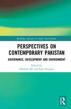 Perspectives on Contemporary Pakistan: Governance, Development and Environment