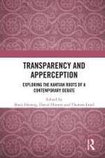 Transparency and Apperception