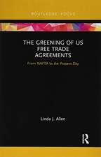 The Greening of US Free Trade Agreements: From NAFTA to the Present Day