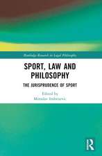 Sport, Law and Philosophy