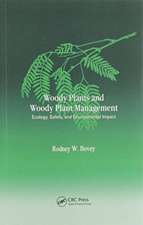 Woody Plants and Woody Plant Management: Ecology: Safety, and Environmental ImPatt