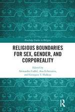 Religious Boundaries for Sex, Gender, and Corporeality