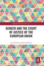 Gender and the Court of Justice of the European Union