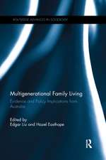 Multigenerational Family Living: Evidence and Policy Implications from Australia