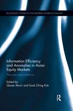 Information Efficiency and Anomalies in Asian Equity Markets: Theories and evidence