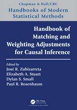 Handbook of Matching and Weighting Adjustments for Causal Inference