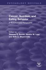 Cancer, Nutrition, and Eating Behavior