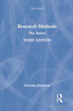 Research Methods: The Basics