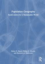 Population Geography: Social Justice for a Sustainable World