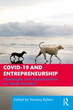 COVID-19 and Entrepreneurship