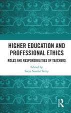 Higher Education and Professional Ethics