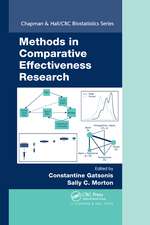 Methods in Comparative Effectiveness Research