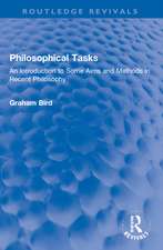 Philosophical Tasks: An Introduction to Some Aims and Methods in Recent Philosophy