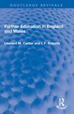 Further Education in England and Wales