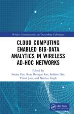 Cloud Computing Enabled Big-Data Analytics in Wireless Ad-hoc Networks