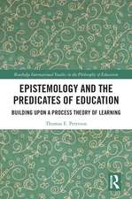 Epistemology and the Predicates of Education