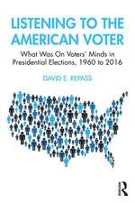 Listening to the American Voter: What Was On Voters' Minds in Presidential Elections, 1960 to 2016