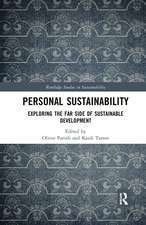 Personal Sustainability: Exploring the Far Side of Sustainable Development