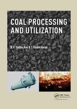 Coal Processing and Utilization