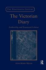 The Victorian Diary: Authorship and Emotional Labour