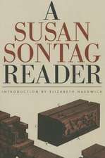 A Susan Sontag Reader