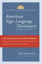 Random House Webster's American Sign Language Dictionary